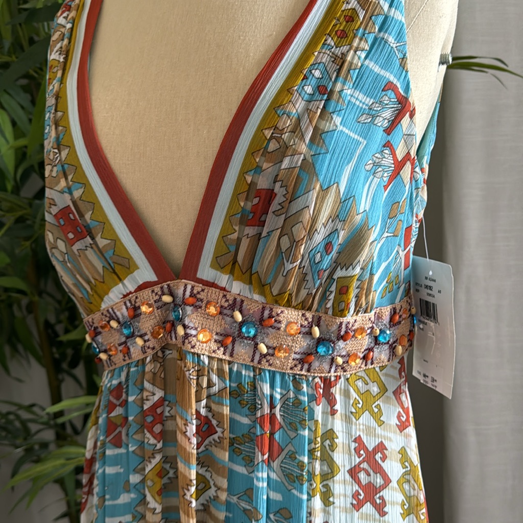Stunning Nicole Miller Silk Gown Nwt